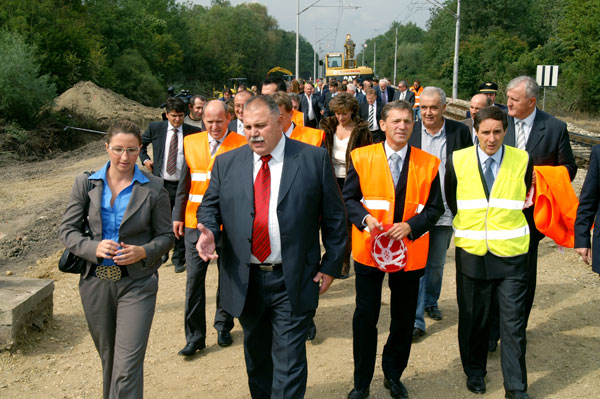 2008.09.24. -  Otvaranje radova na obnovi željezničke pruge Vinkovci - Tovarnik - državna granica